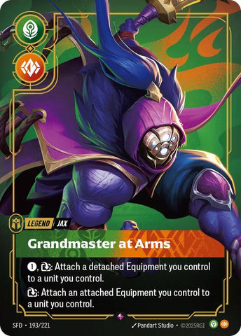 Jax - Grandmaster At Arms - Spiritforged (SFD)