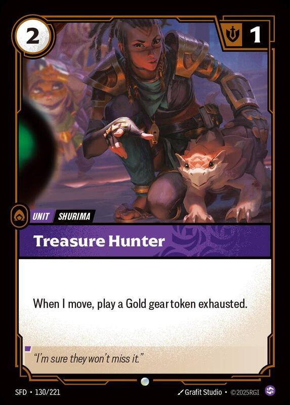 Treasure Hunter - Spiritforged (SFD) [130/221]