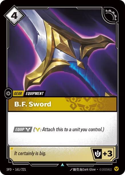 B.F. Sword - Spiritforged (SFD) [161/221]