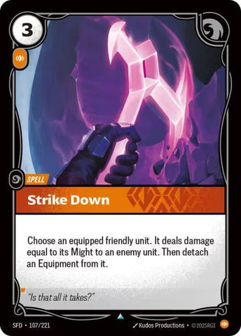 Strike Down - Spiritforged (SFD) [107/221]