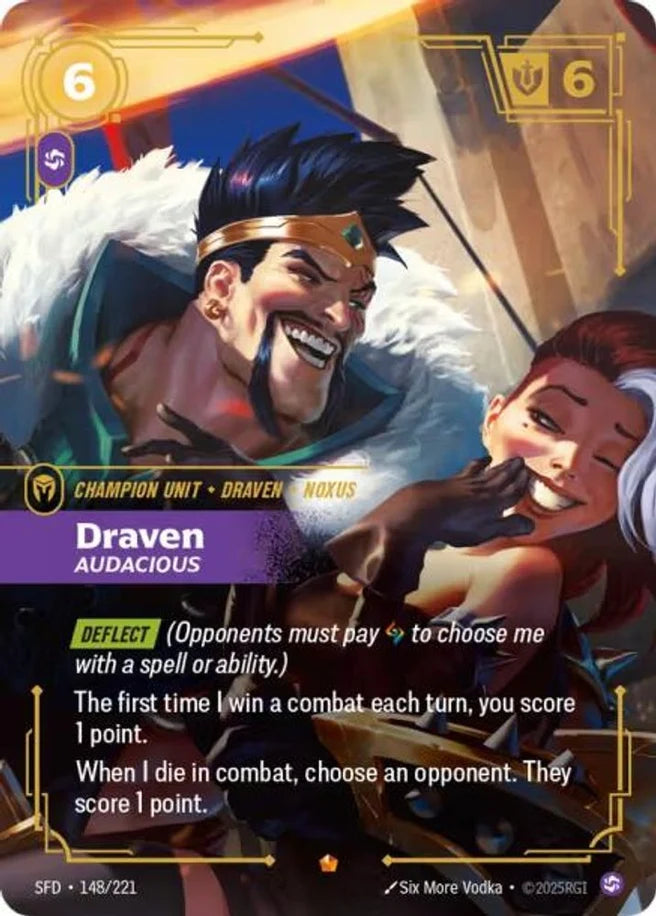 Draven, Audacious Spiritforged (SFD) - [148/221]