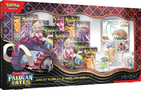 Pokémon TCG: Great Tusk ex & Iron Treads ex Premium Collection