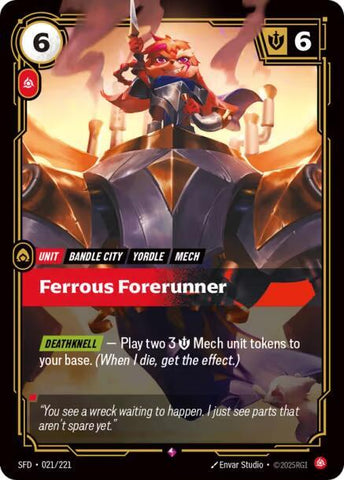 Ferrous Forerunner - Spiritforged (SFD)