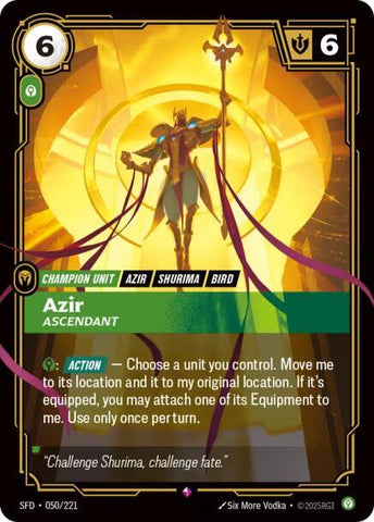 Azir - Ascendant - Spiritforged (SFD)