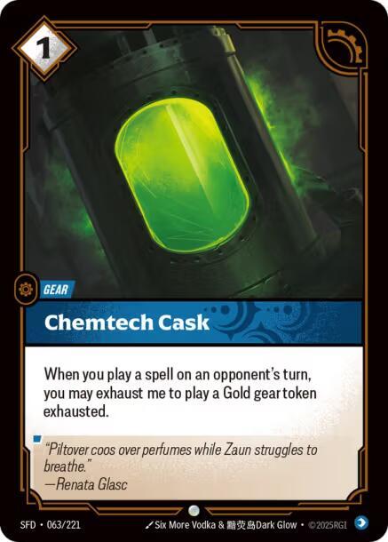 Chemtech Cask - Spiritforged (SFD) [063/221]