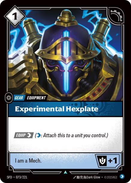 Experimental Hexplate - Spiritforged (SFD)