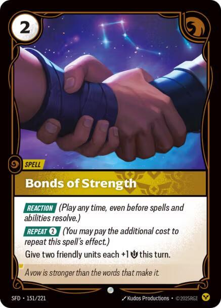 Bonds of Strength - Spiritforged (SFD) [151/221]