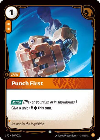 Punch First - Spiritforged (SFD) [097/221]