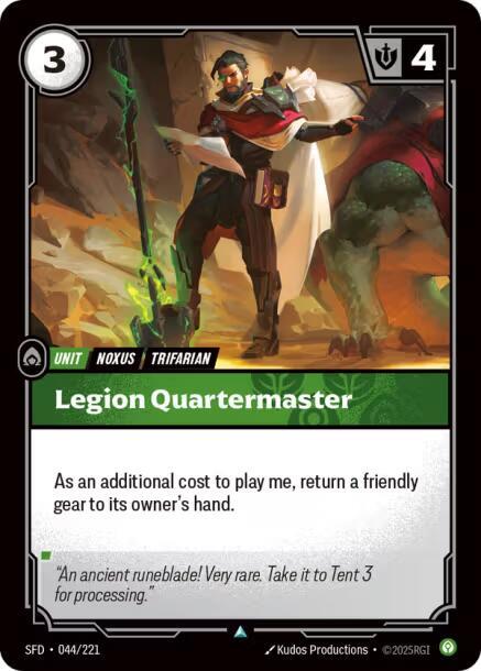 Legion Quartermaster - Spiritforged (SFD) [044/221]