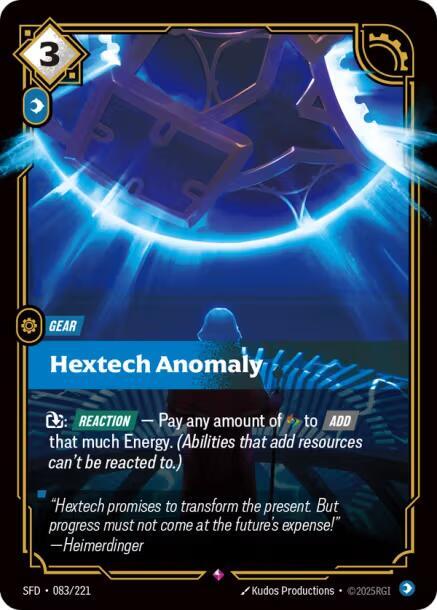 Hextech Anomaly - Spiritforged (SFD)