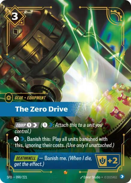The Zero Drive - Spiritforged (SFD) [090/221]