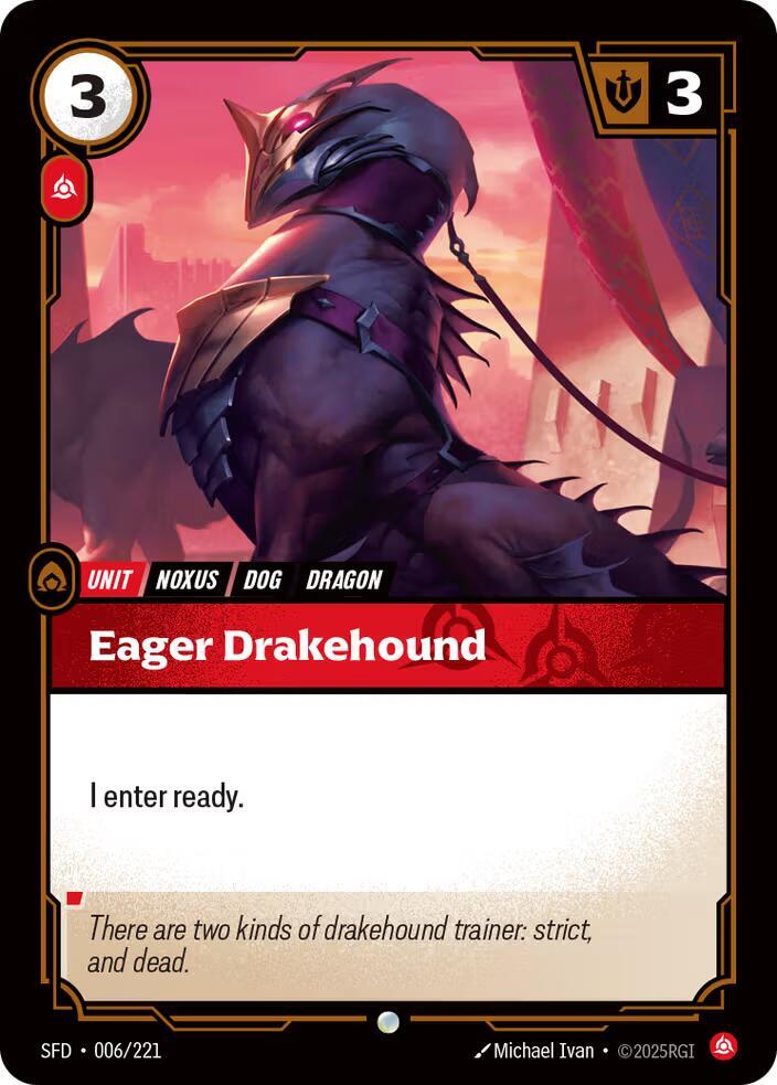 Eager Drakehound - Spiritforged (SFD) [006/221]