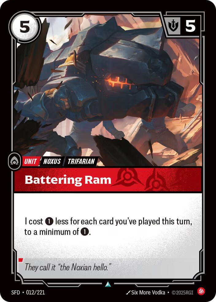 Battering Ram - Spiritforged (SFD) [012/221]