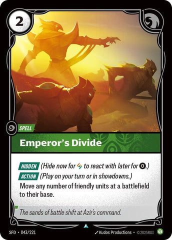 Emperor's Divide - Spiritforged (SFD) [043/221]