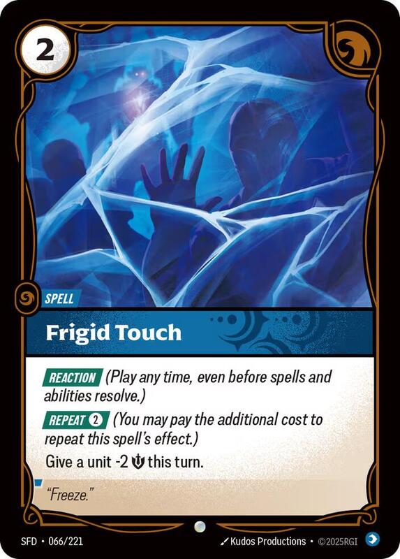 Frigid Touch - Spiritforged (SFD) [066/221]