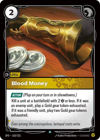 Blood Money - Spiritforged (SFD) [162/221]