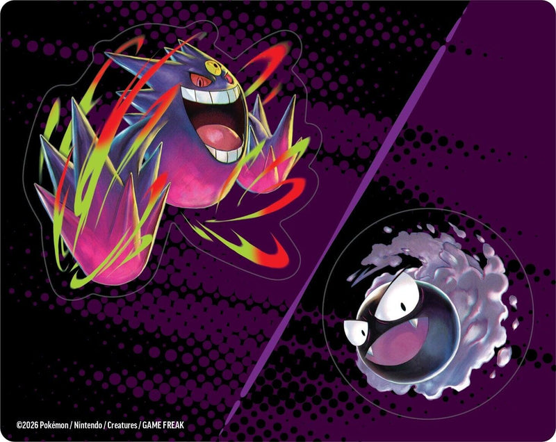 Pokémon TCG: Mega Evolution - Ascended Heroes Tech Sticker Collection - Gastly (PREORDER)