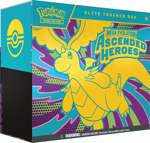 Pokémon TCG: Mega Evolution - Ascended Heroes Elite Trainer Box [ ME2.5 ] (PREORDER)