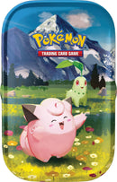 Pokémon TCG: Mega Evolution - Ascended Heroes Mini Tin (Clafable & Chikorita)