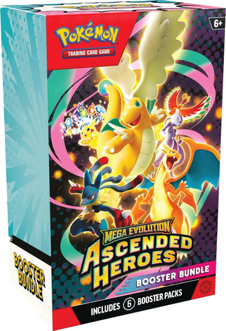 Pokémon TCG: Mega Evolution - Ascended Heroes Booster Bundle