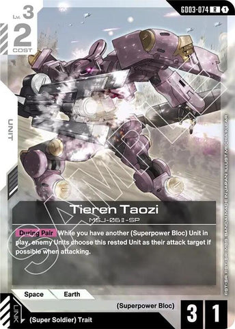 Tieren Taozi - GD03-074 - Rare