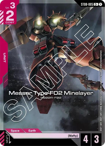 Messer (Type-F Naked) (Commander Type) (C+) (Alternate Art) - ST08-003 - Common+