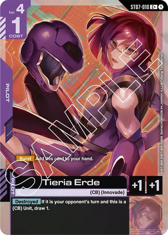 Tieria Erde (C+) (Alternate Art) - ST07-010 - Common+