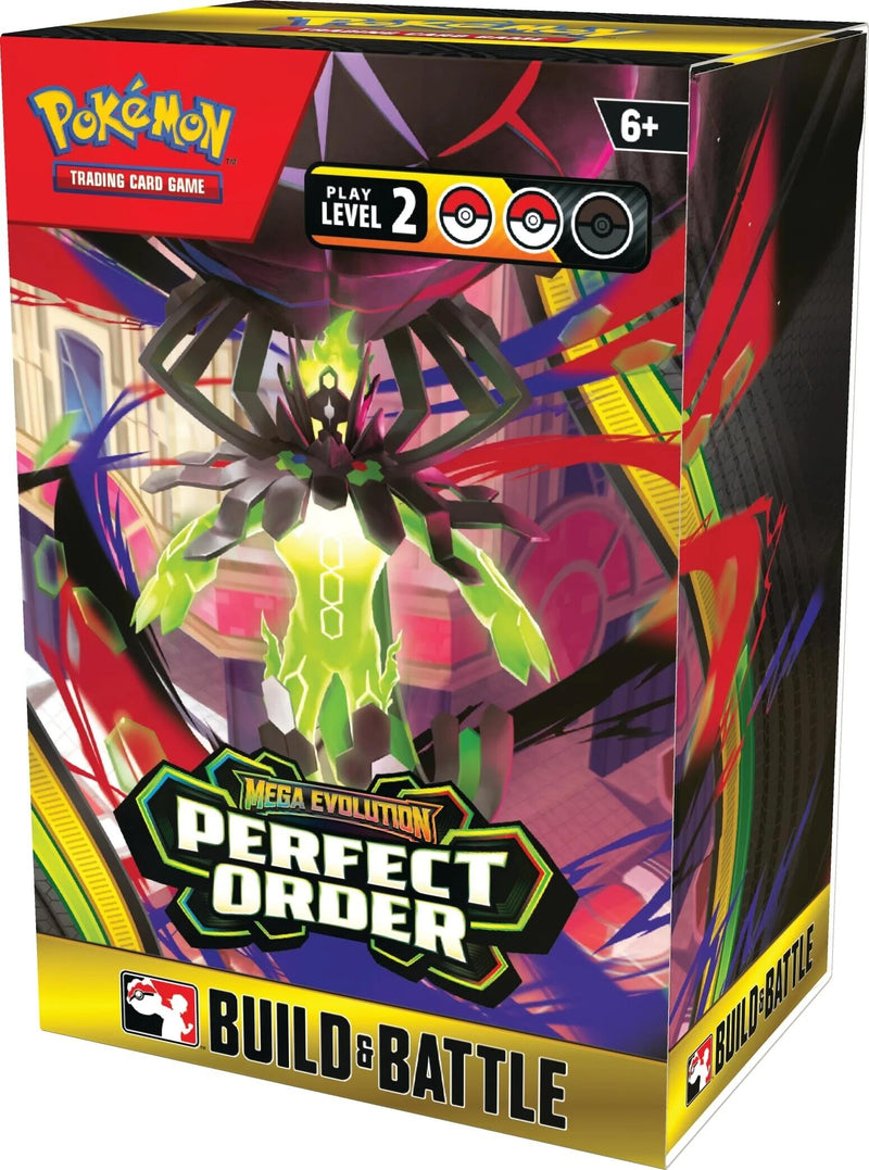 Pokémon TCG:  Mega Evolution - Perfect Order Build & Battle Box
