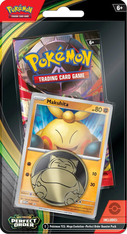 Pokémon TCG: Mega Evolution - Perfect Order Checklane Blister (Makuhita)
