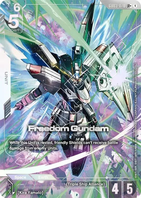 Freedom Gundam (GD03-070) (LR+) (Alternate Art) - GD03-070 - Legend Rare+