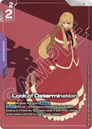 Look of Determination (R+) (Alternate Art) - GD03-114 - Rare+