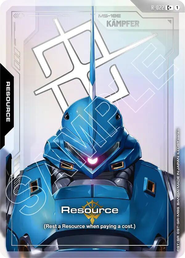 Resource (R-022) (C+) (Alternate Art) - R-022 - Common+