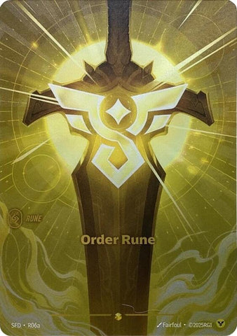 Order Rune - Spiritforged (SFD) [R06a]