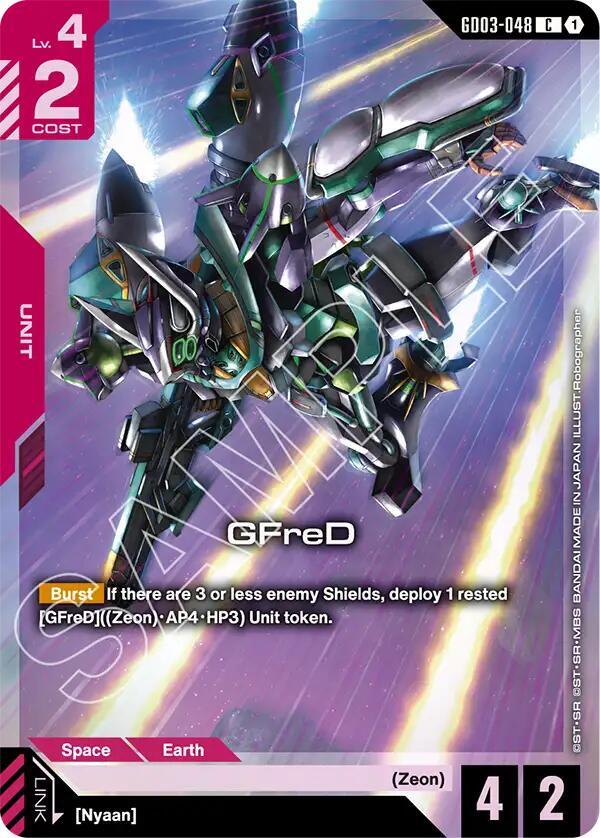 GFreD (Premium Card Collection Gundam Assemble) - Gundam Promotional Cards (GCG-PR)