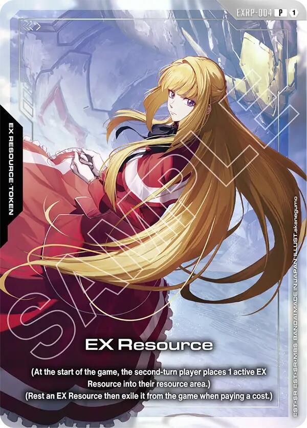 EX Resource [EXRP-004] (Premium Card Collection Gundam Assemble - PC01A) - Promotional EX Resource Tokens (EXRP)