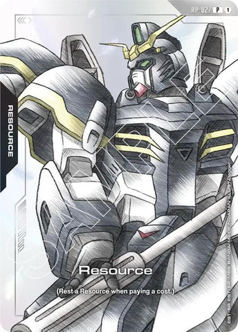 Resource (RP-027) (Premium Accessory Set - Mobile Suit Gundam Wing) - RP-027- Promo (Copy)