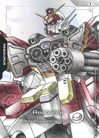 Resource (RP-029) (Premium Accessory Set - Mobile Suit Gundam Wing) - RP-029- Promo (Copy) (Copy)