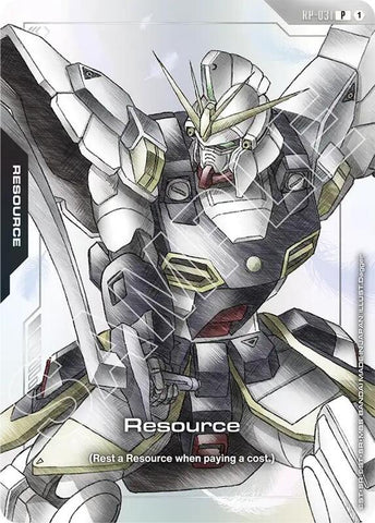 Resource (RP-031) (Premium Accessory Set - Mobile Suit Gundam Wing) - RP-031 - Promo