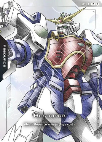 Resource (RP-033) (Premium Accessory Set - Mobile Suit Gundam Wing) - RP-033- Promo (Copy) (Copy) (Copy)