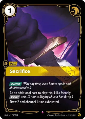 Sacrifice - Unleashed (UNL) [173/219]