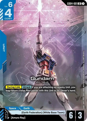 Gundam (GD04-001) - GD04-001 - Legend Rare