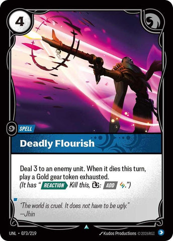 Deadly Flourish - Unleashed (UNL) [073/219]