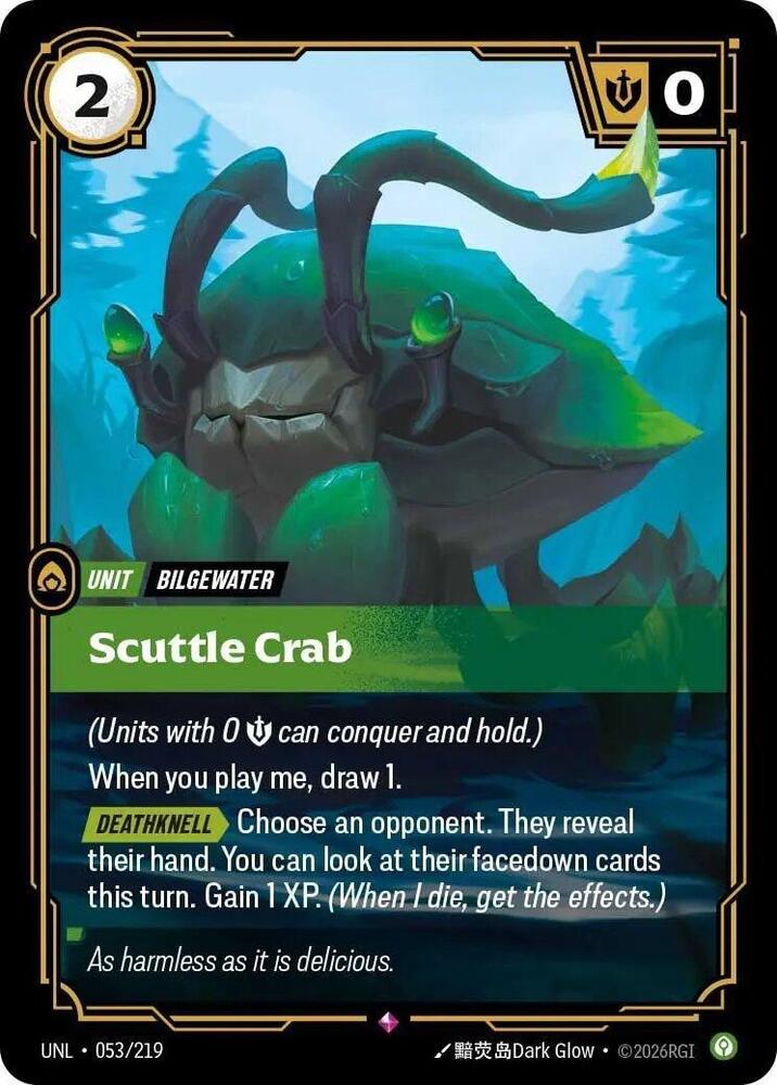 Scuttle Crab - Unleashed (UNL) [053/219]