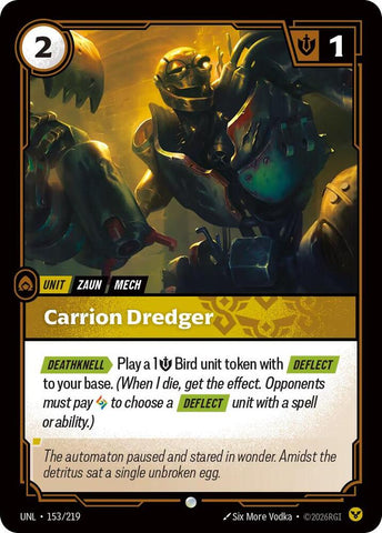 Carrion Dredger - Unleashed (UNL) [153/219]