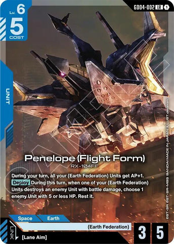 Penelope (Flight Form) - GD04-002 - Legend Rare