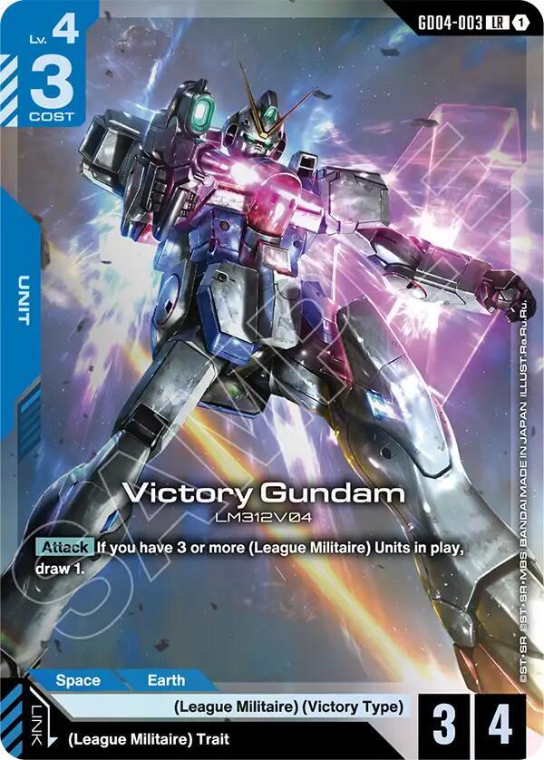 Victory Gundam (GD04-003) - GD04-003 - Legend Rare