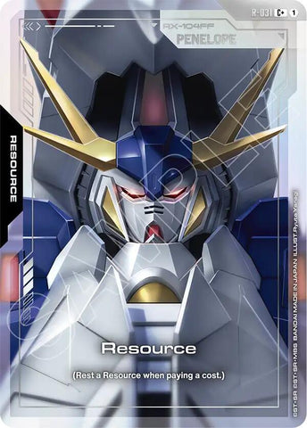 Resource (R-031) (C+) (Alternate Art) - R-031 - Common+
