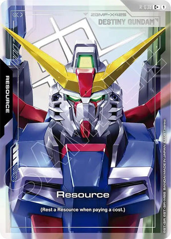 Resource (R-038) (C+) (Alternate Art) - R-038 - Common+