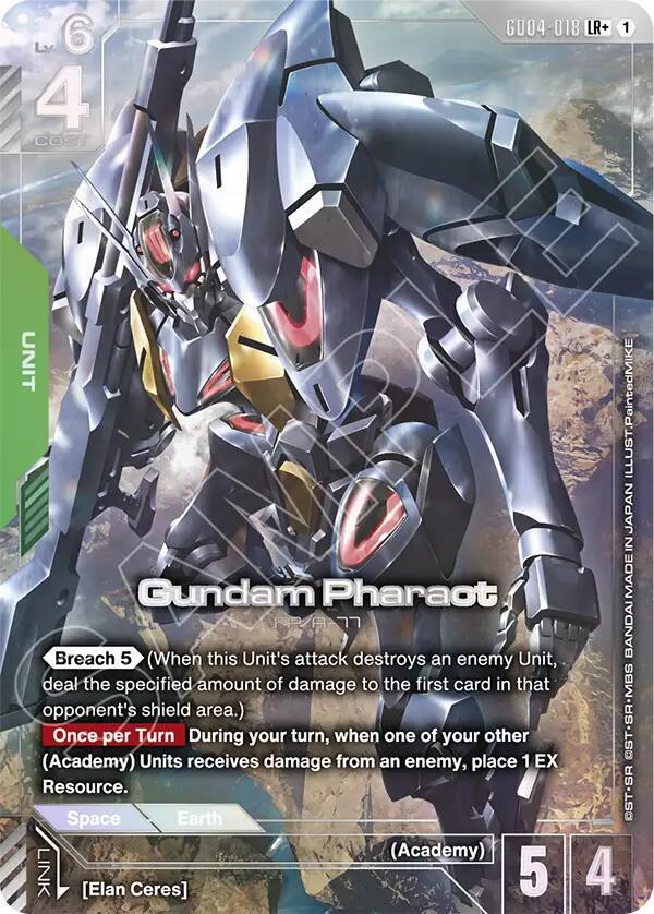 Gundam Pharact (LR+) (Alternate Art) - GD04-018 - Legend Rare+