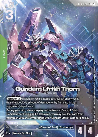 Gundam Lfrith Thorn (R+) (Alternate Art) - GD04-021 - Rare+